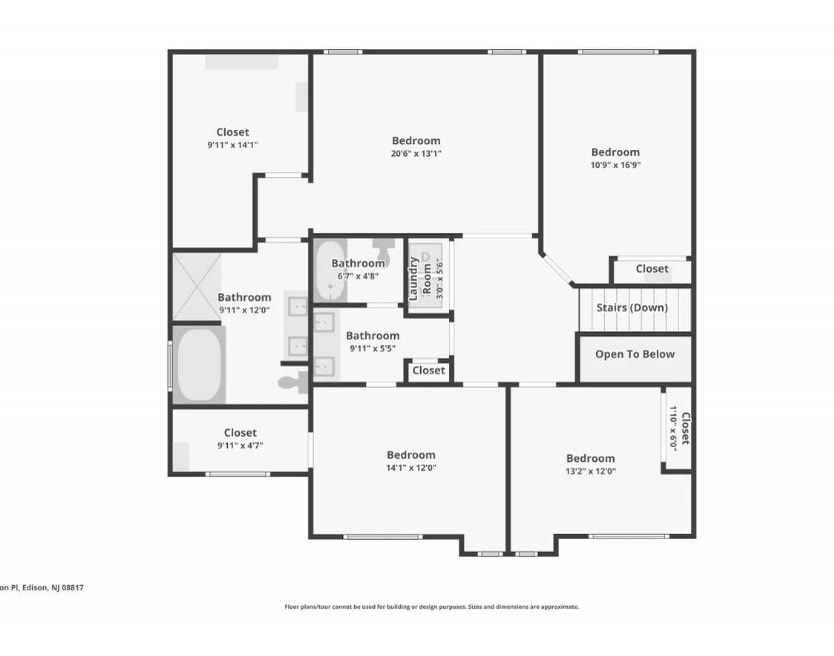 Second floor plan