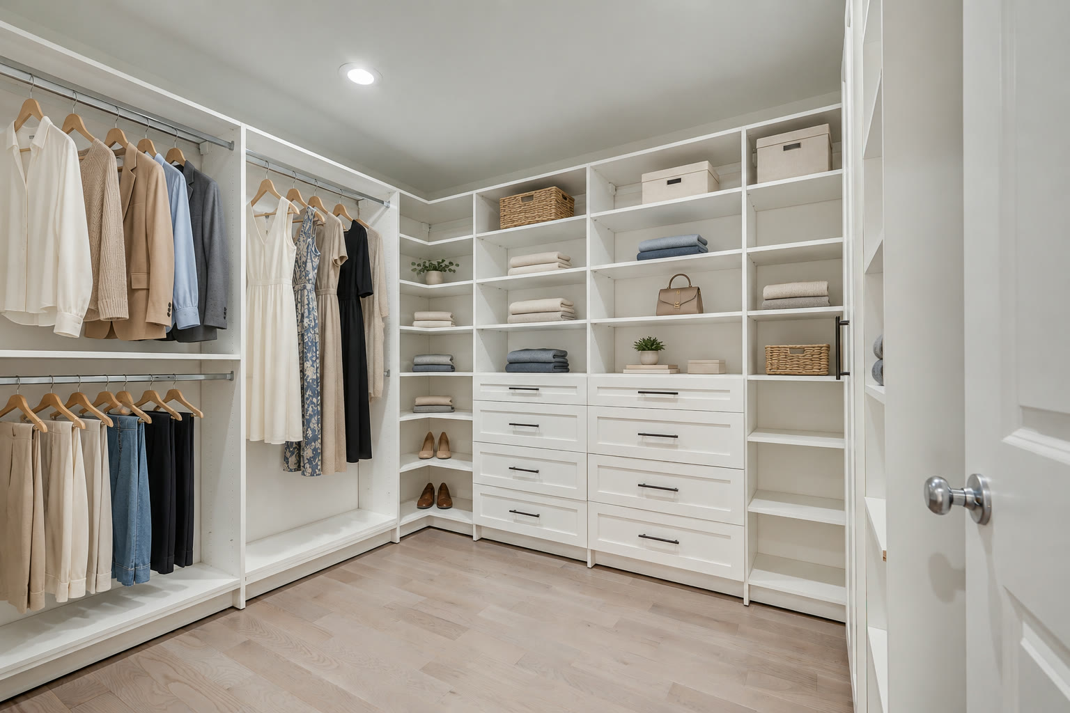 Walk-in closet off the primary bedroom